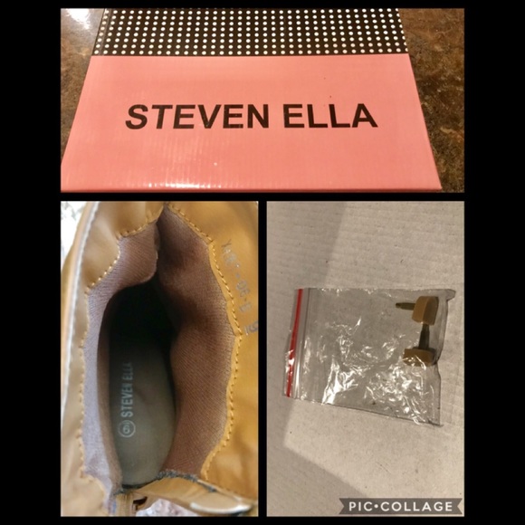 🔥 GORGEOUS TAN ANKLE BOOTS 🔥SIZE 9 🔥NEW WITH BOX - Picture 8 of 11